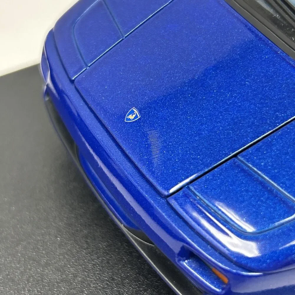 Welly 1/18 Lamborghini Diablo SV Blue Diecast / Missing Driver Door